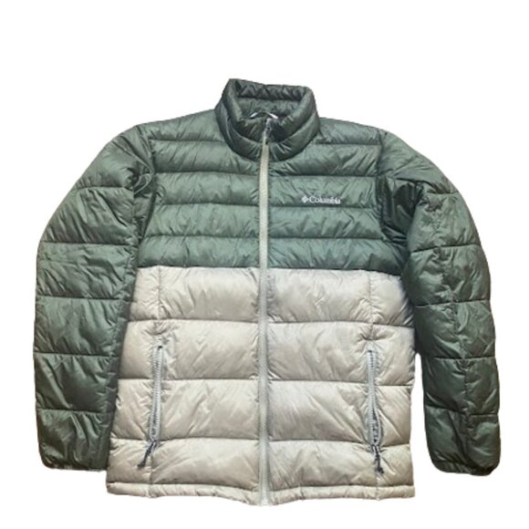 Columbia Two Tone Mens Puffer Zip Jacket - Picture 2 of 6